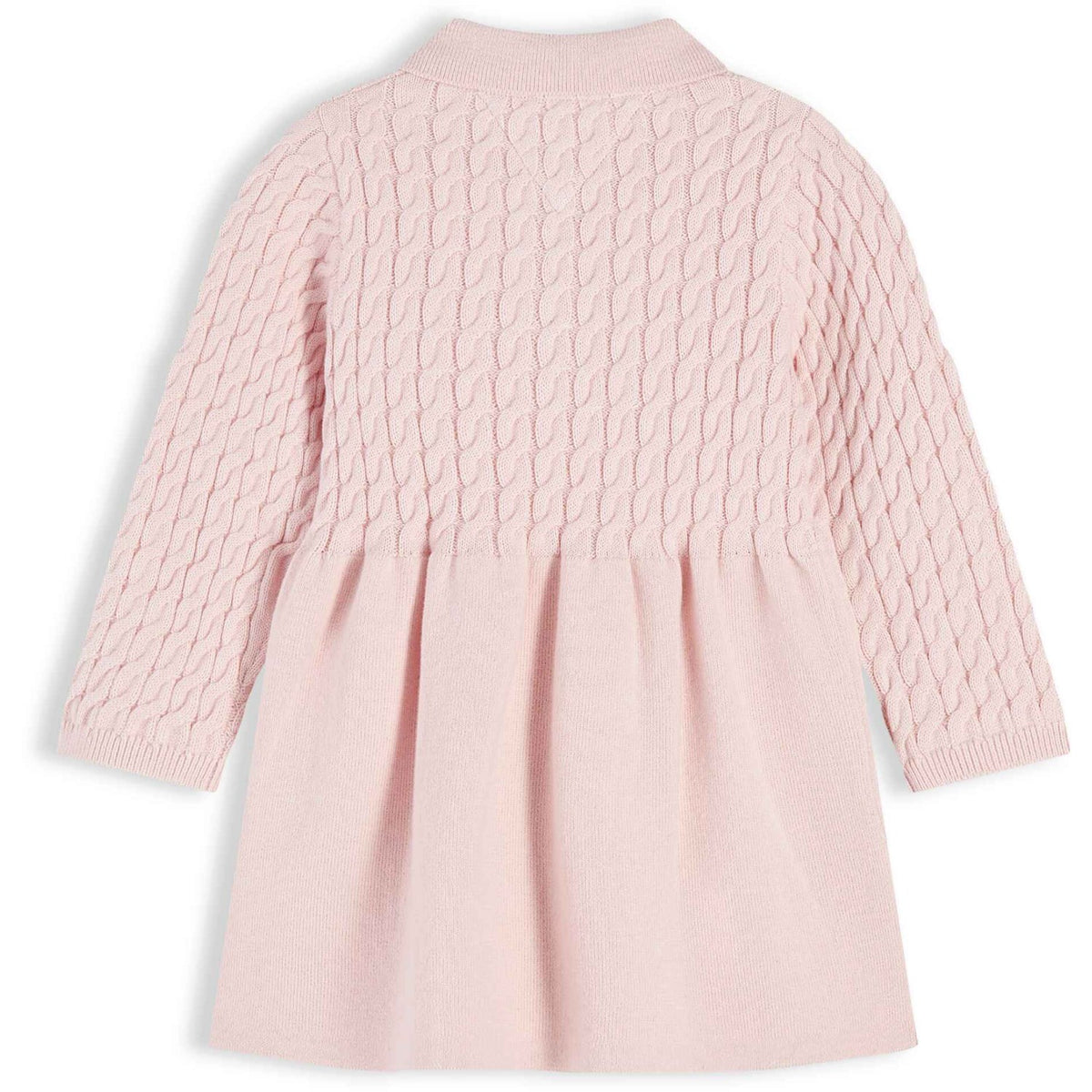 Tommy Hilfiger Whimsy Pink-Pink Sweater Cable Kjole Ls