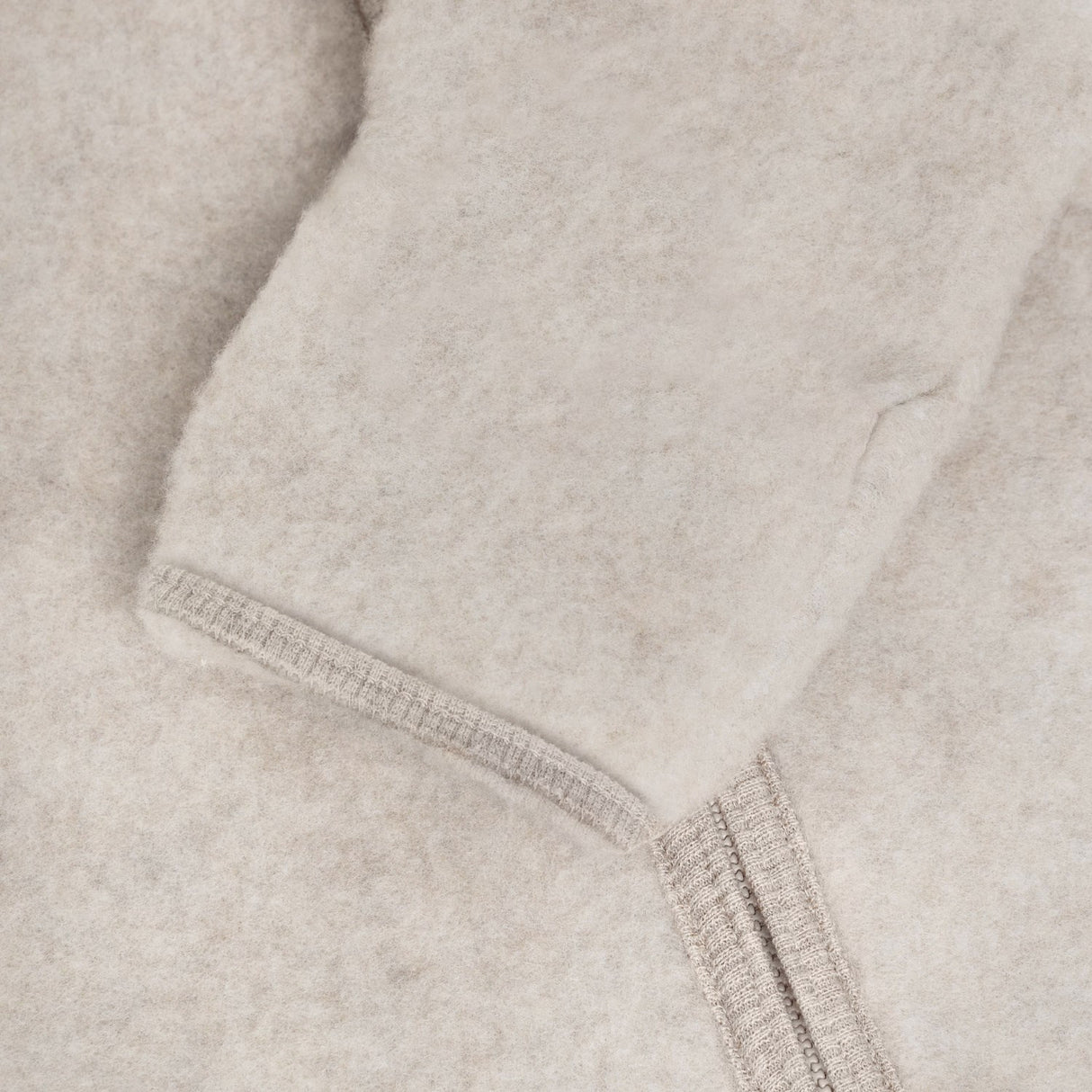 Huttelihut Camel Melange Pram Suit Ears Wool Fleece (S)