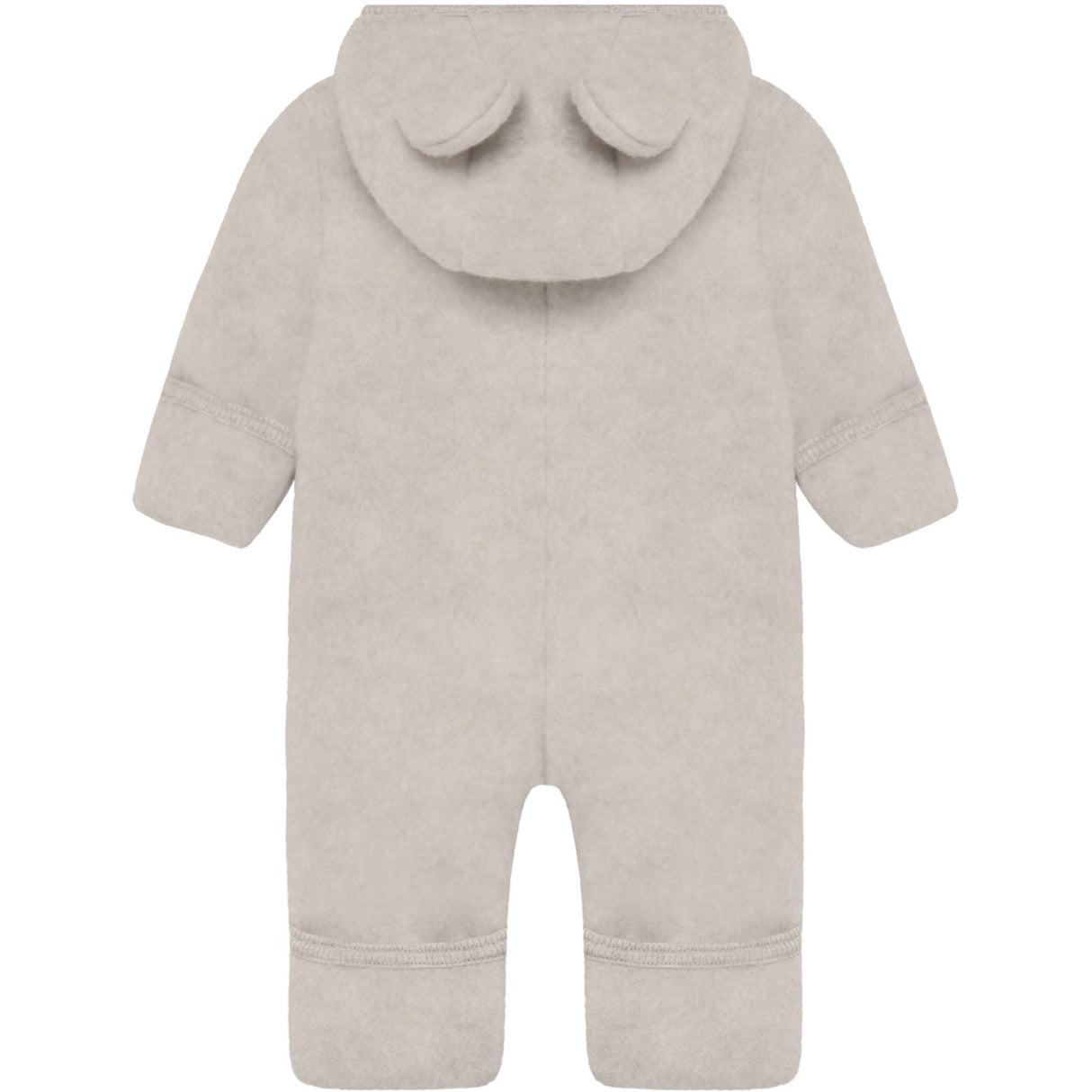 Huttelihut Camel Melange Pram Suit Ears Wool Fleece (S)