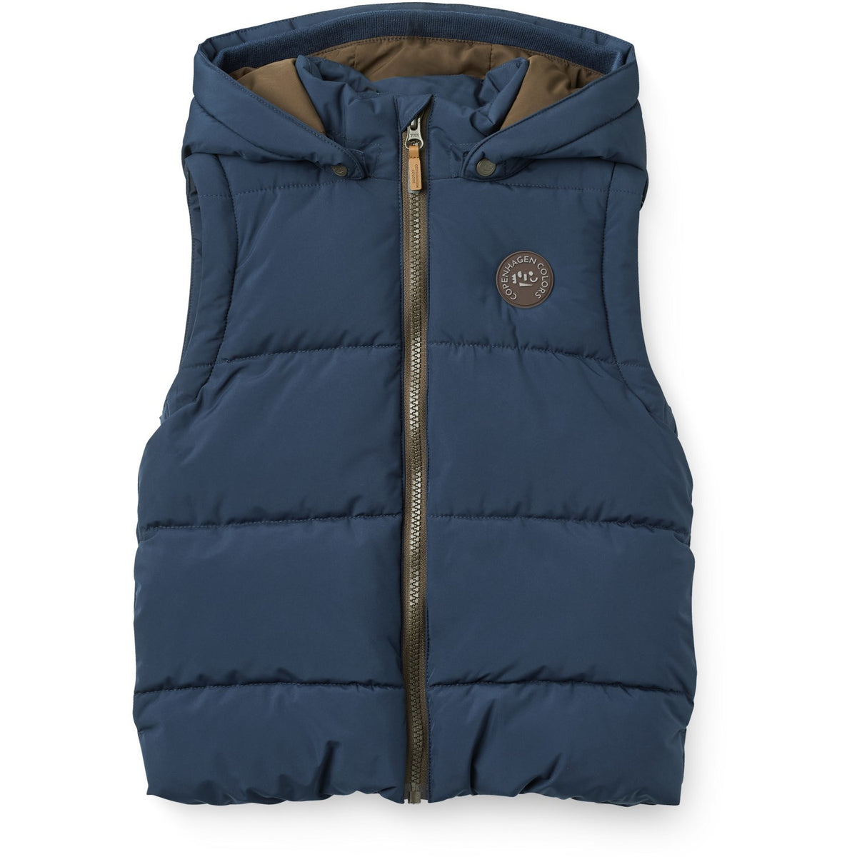 COPENHAGEN COLORS Navy 2 I 1 Puffer Jakke M/ Removable Ermer