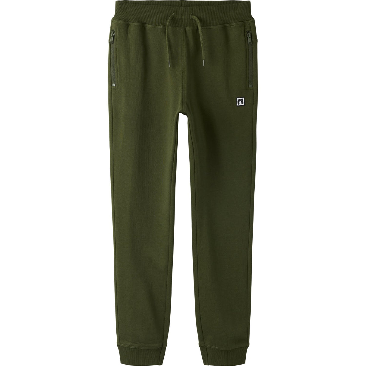 Name It Rifle Green Nkmflo Sweat Bukser Bru Noos