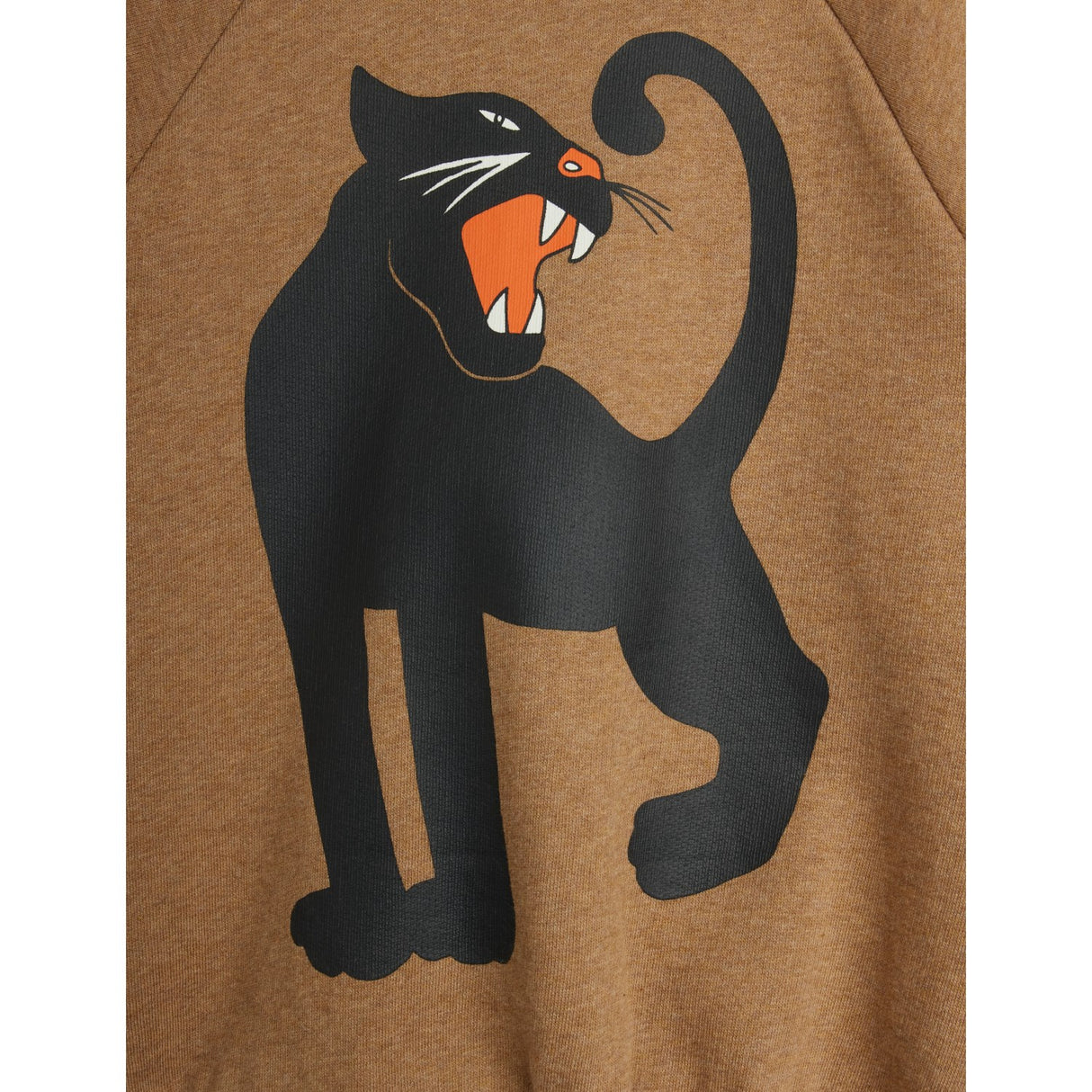 Mini Rodini Brown Panther Sp Melange Collegegenser