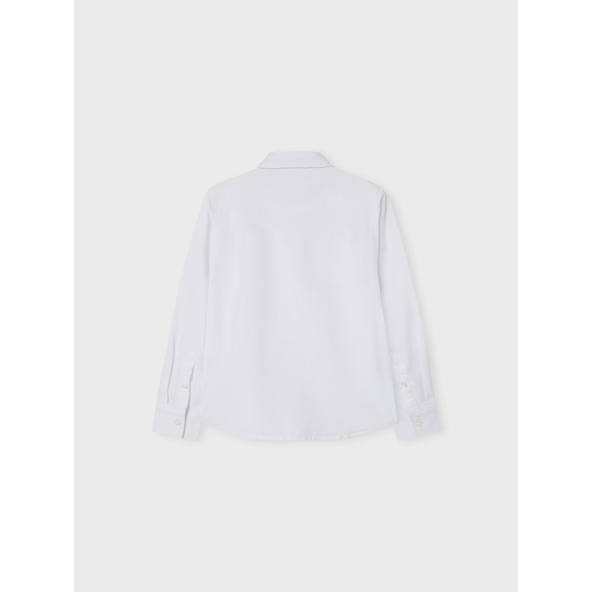 Name It Bright White Nkmnewsa Ls Skjorte Noos