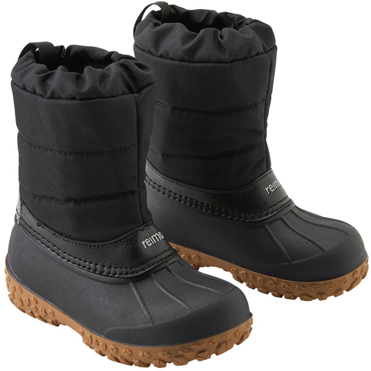 Reima Black-Black Loskari Winter Støvler
