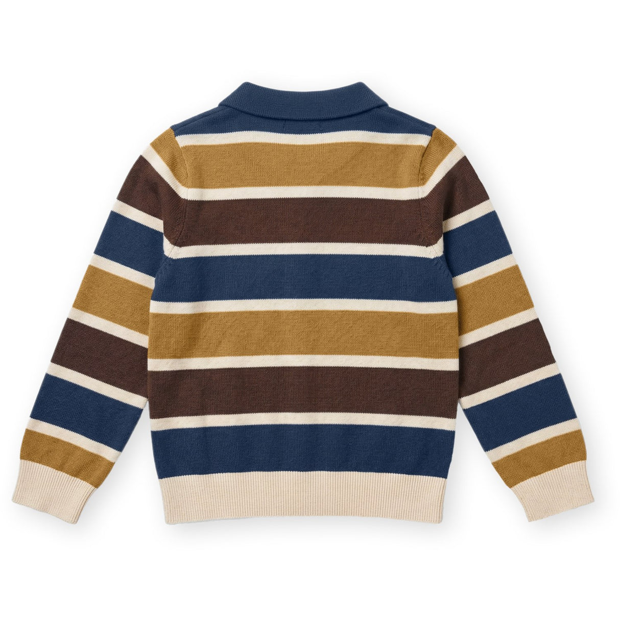 Fliink Insignia Multi Stripe Benny Ls Polo
