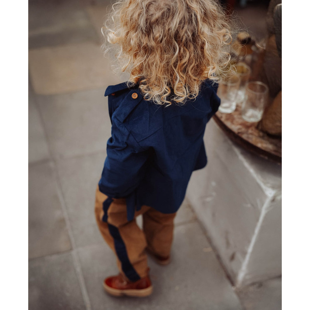 Fliink Dull Gold Dolly Contrast Bukser