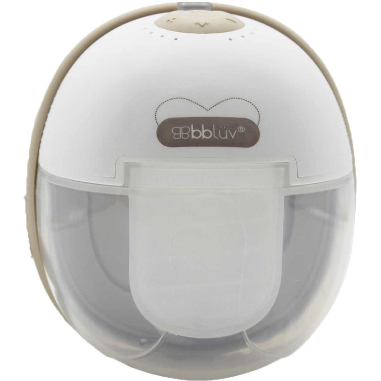 bblüv White/Beige Portable Elektrisk Enkelt Breast Pump Med Heating