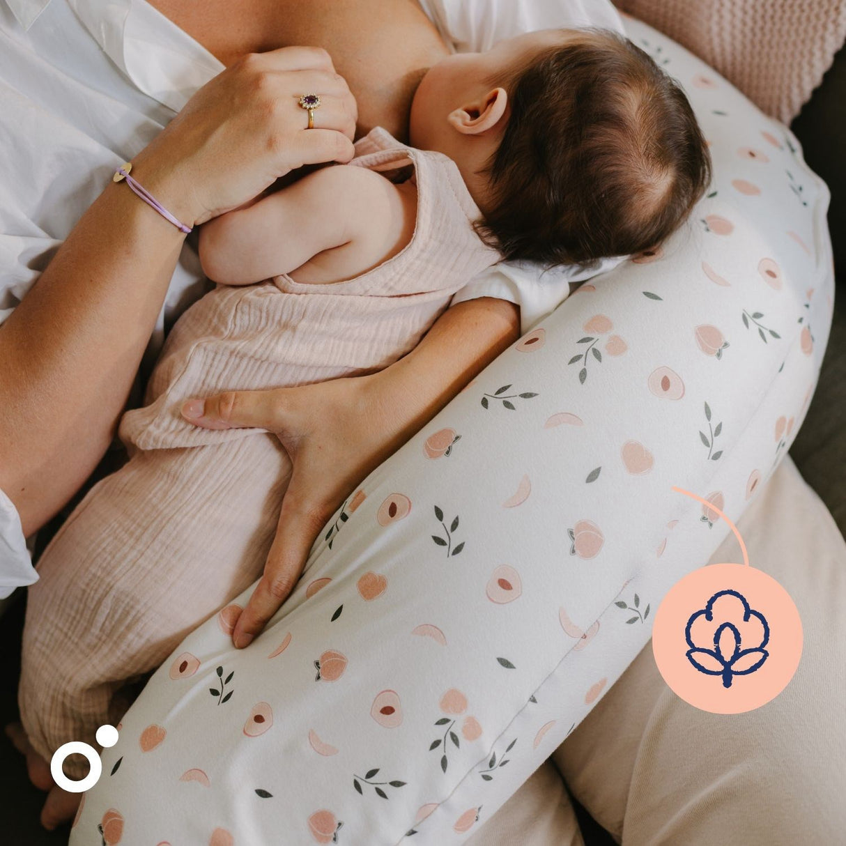 Doomoo Peach Nursing & Pregnancy Pute
