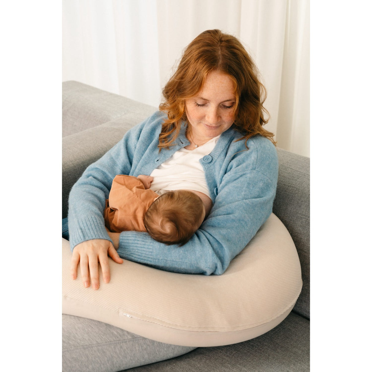 Doomoo Corduroy Sand Nursing & Pregnancy Pute