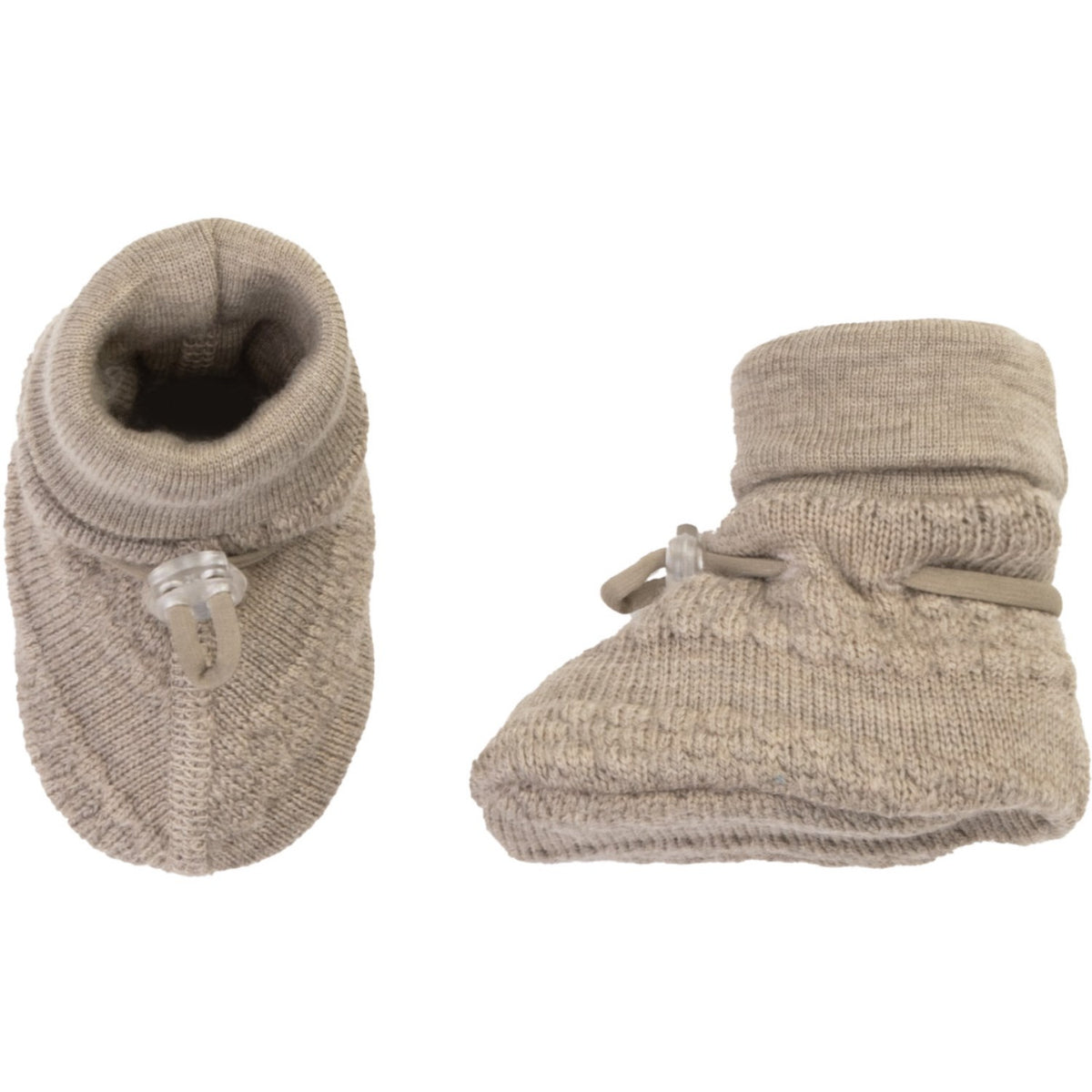 Joha Beige Mel. Booties Dobbel Layer