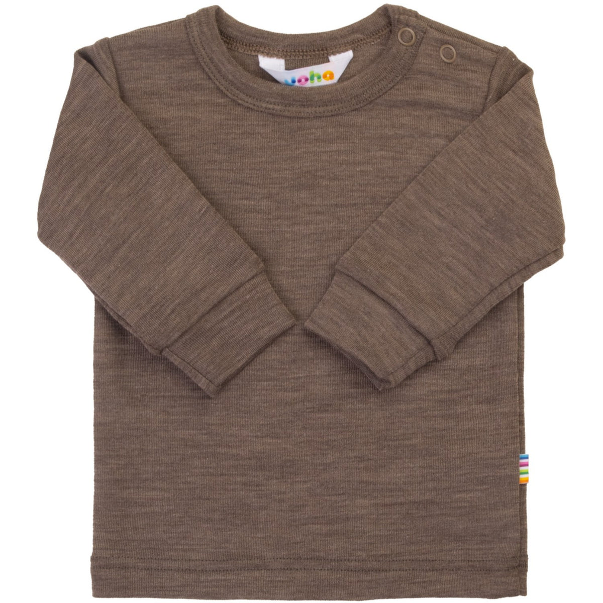 Joha Brown Bluse Med Long Ermer