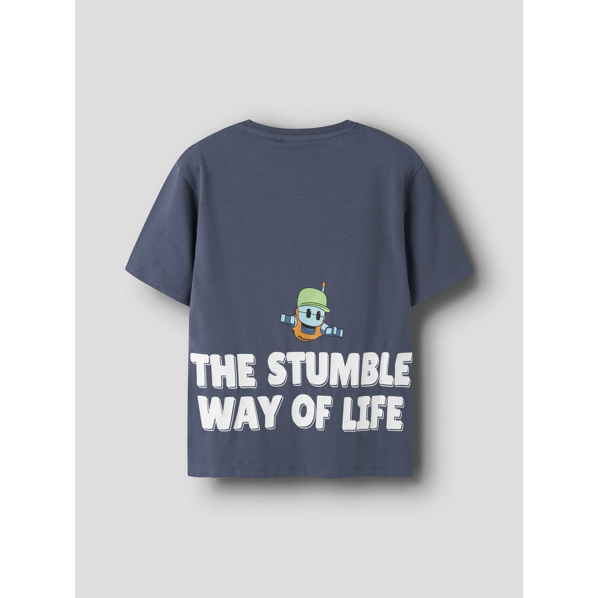 Name It Vintage Indigo Nkmmini Stumbleg Ss Nreg Topp Box Sky