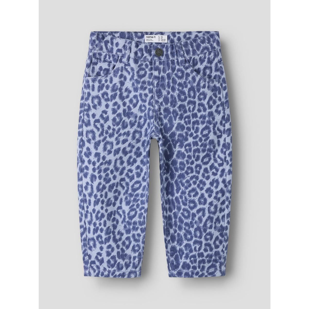 Name It Purple Impression Leo Nmfbella Mor Leo Twill Bukser 4002-Td F