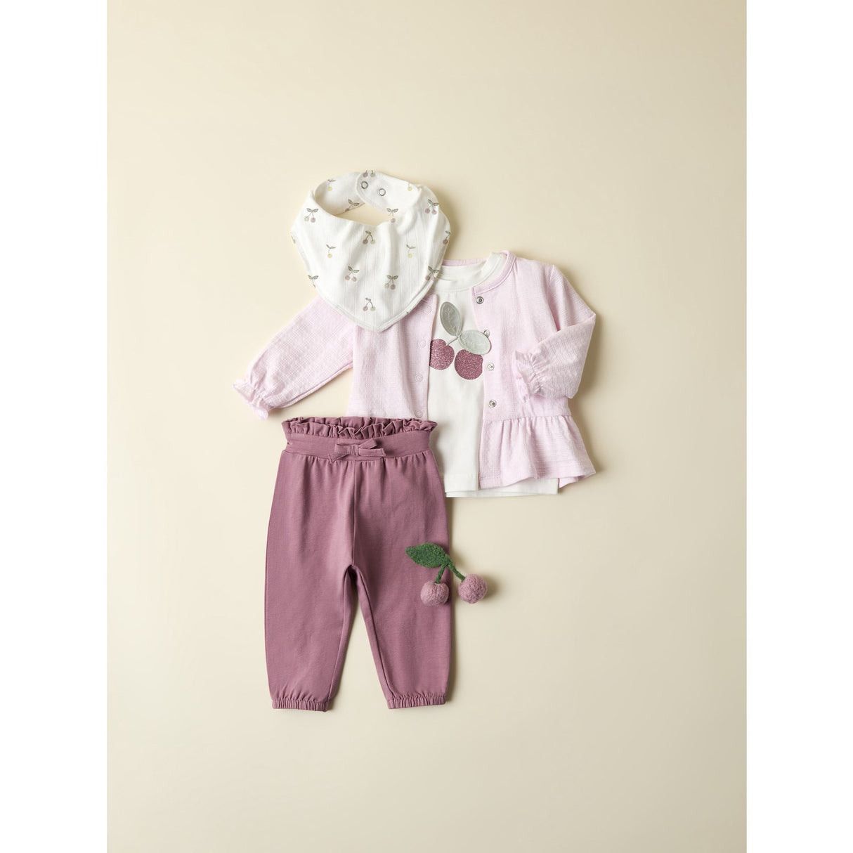 Name It Cloud Dancer Nbfficherry Skjerf Smekke
