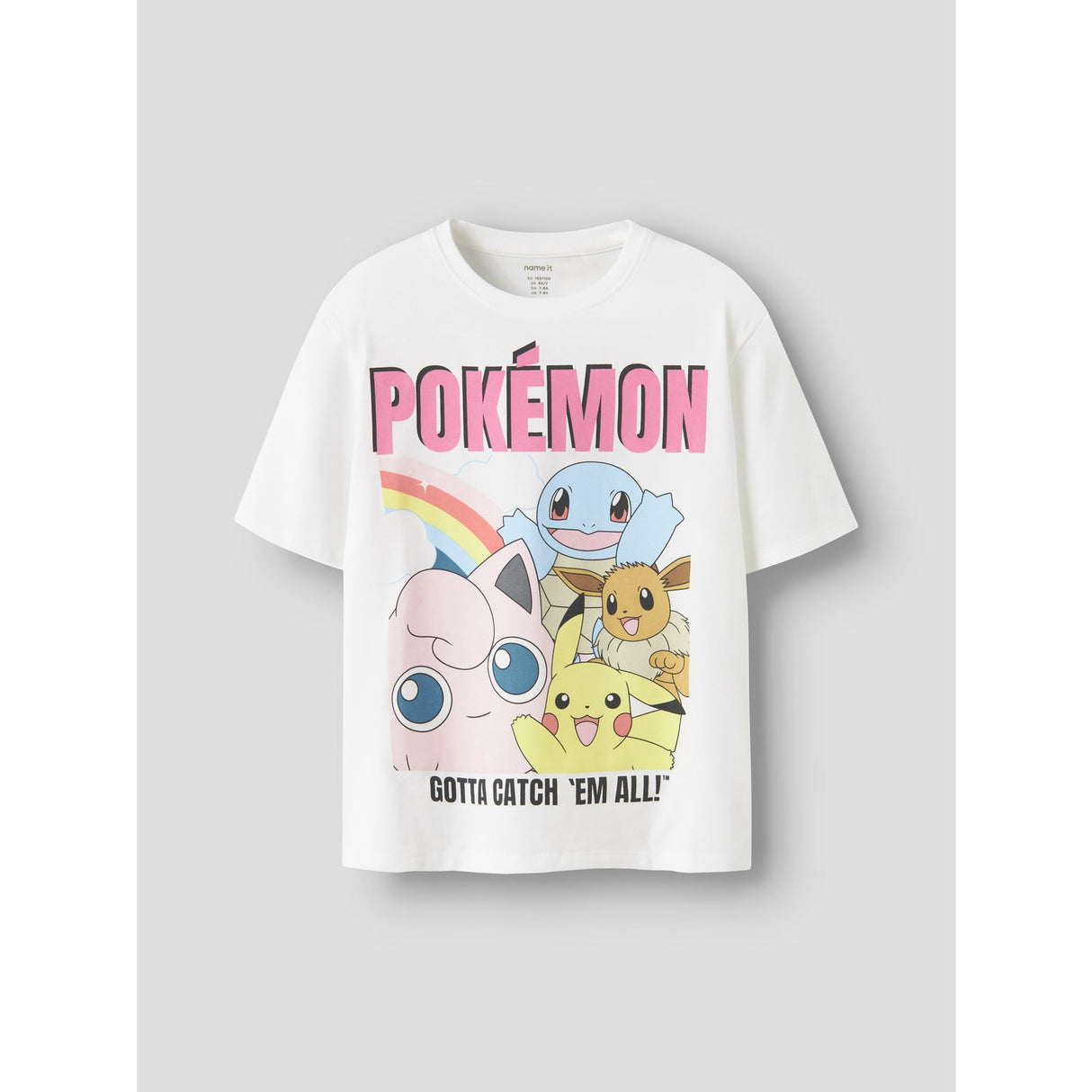 Name It Bright White Nkfmysa Pokemon Ss Nreg Topp Box Sky