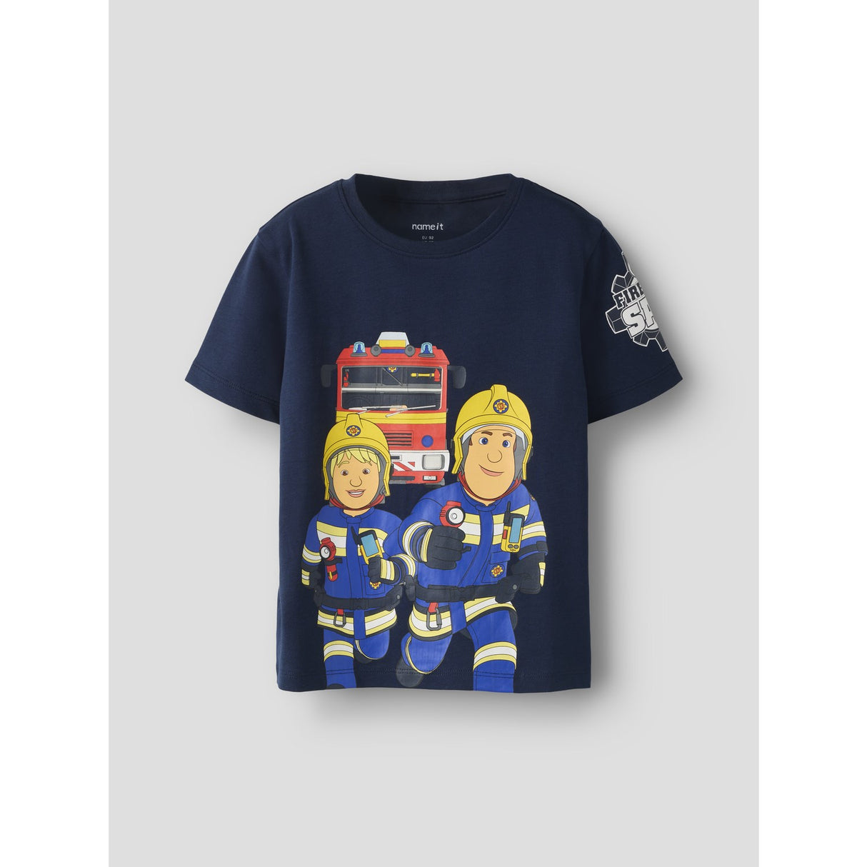 Name It Navy Blazer Nmmarson Fireman Ss Nreg Topp Box Mat