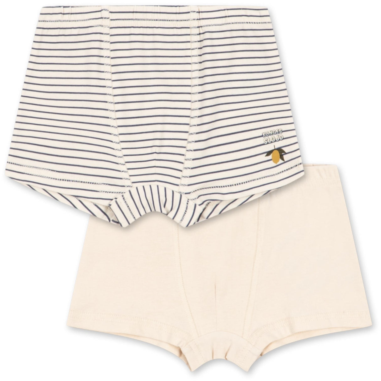 Konges Sløjd Blue Stripe Basic 2 Pakke Boy Underbukser Gots