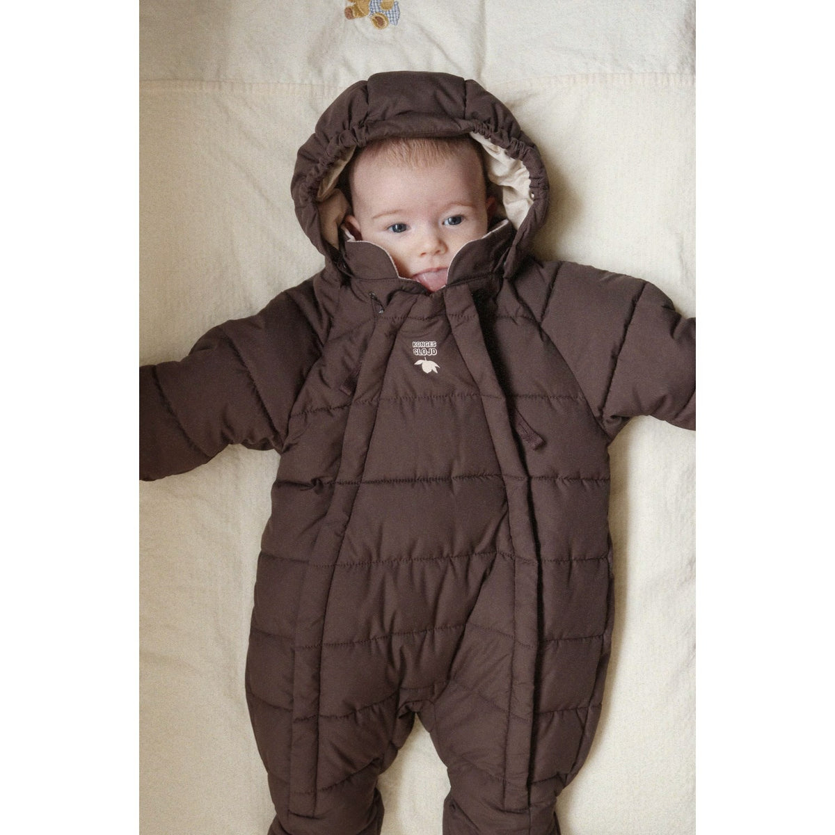 Konges Sløjd Chocolate Brown Alpi Baby Drakt Grs