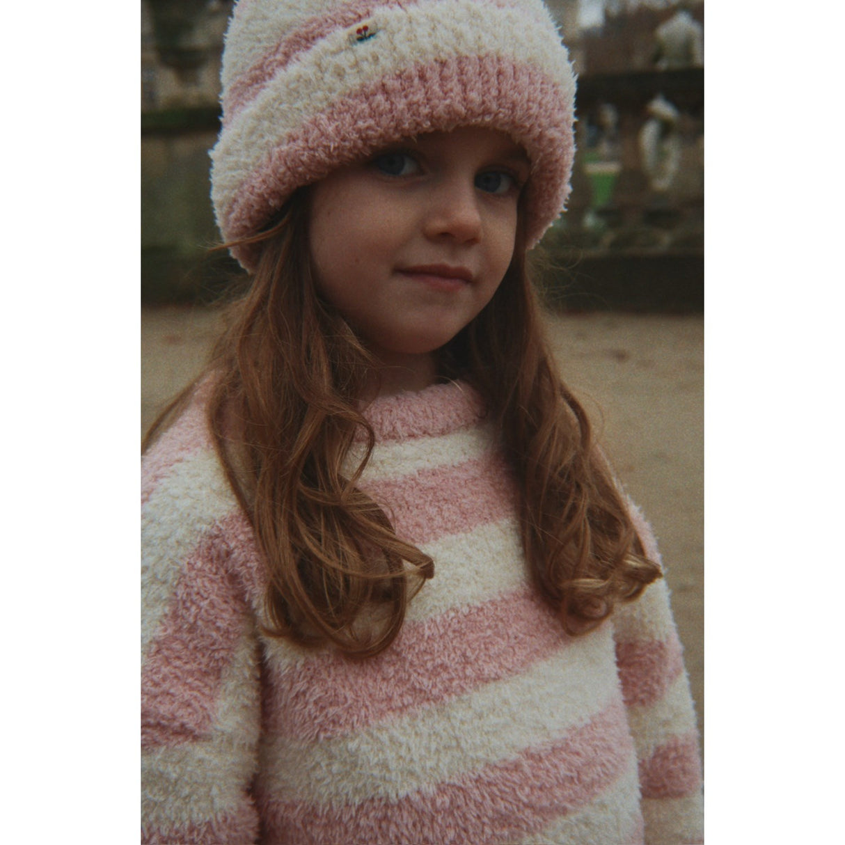 Konges Sløjd Rosy Stripe Softy Sweater