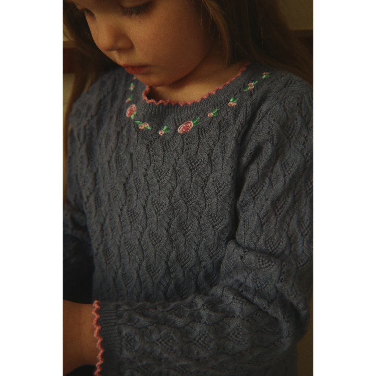 Konges Sløjd Ashley Blue Rosier Sweater