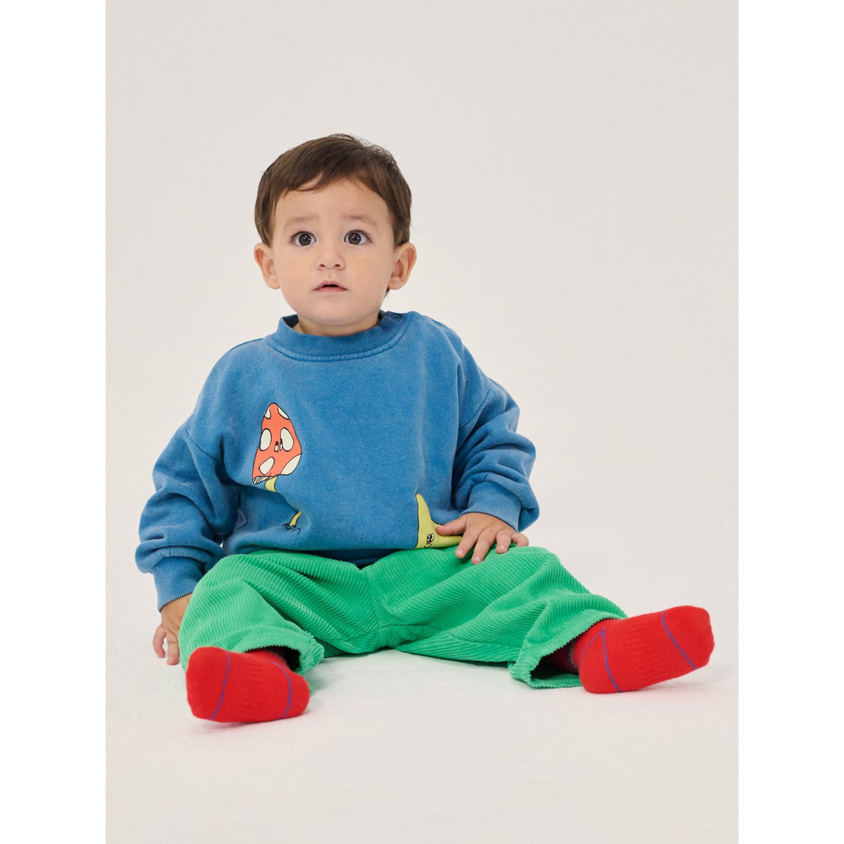 Bobo Choses Blue Mush Monster Duo Collegegenser