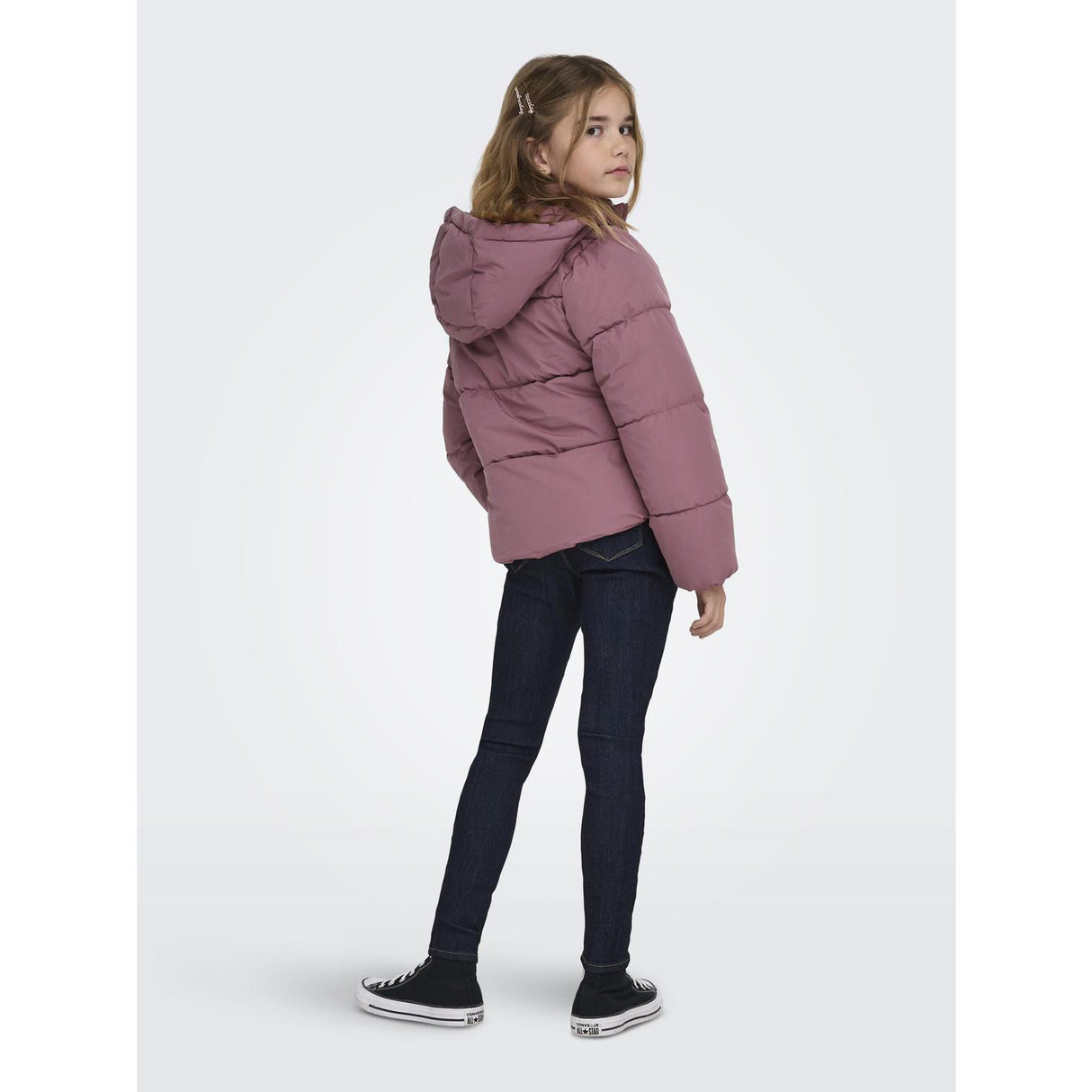 kids ONLY Rose Brown Kogjuta Life Kort Puffer Otw Noos