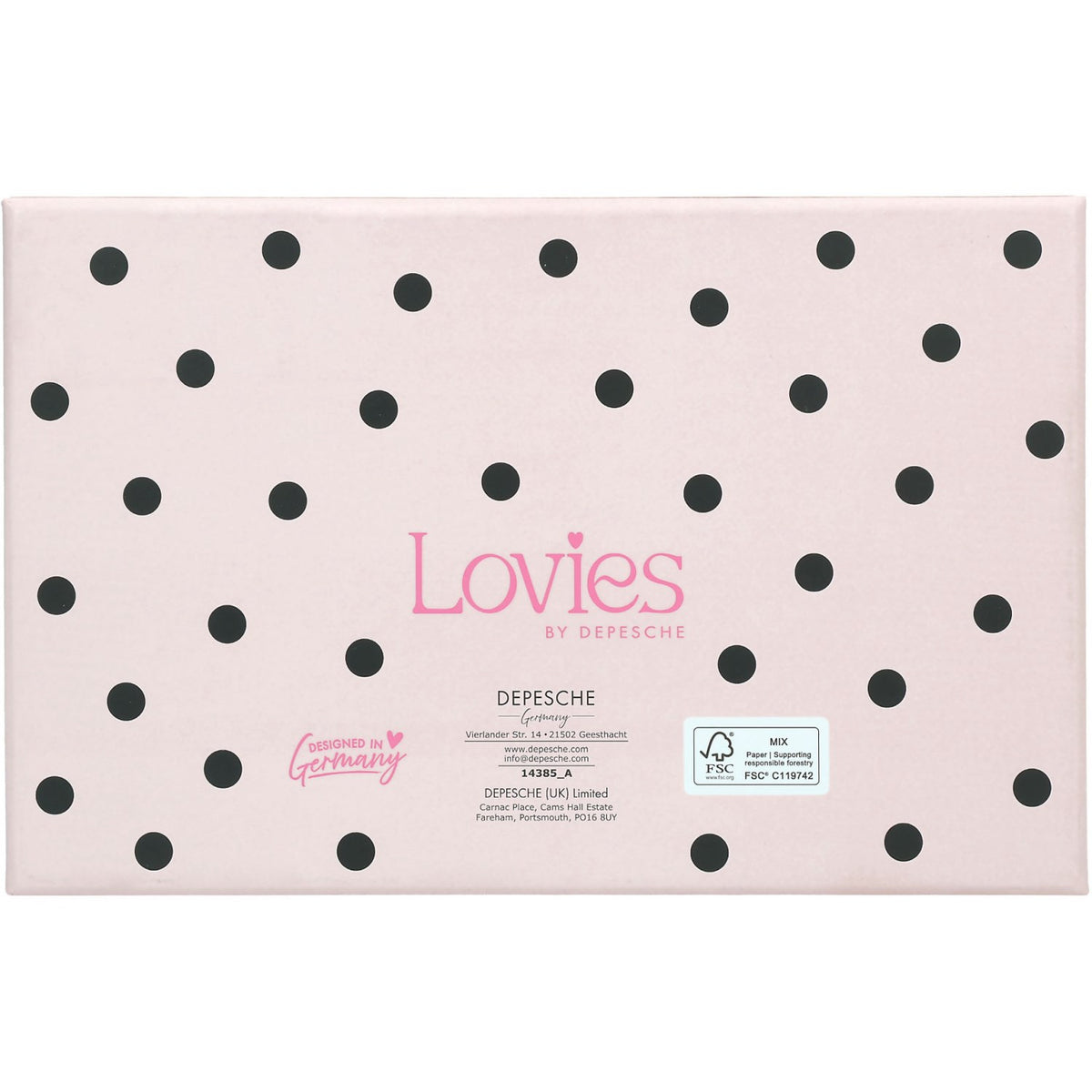 TRENDS by Depesche Dots Lovies Smykkeskrin