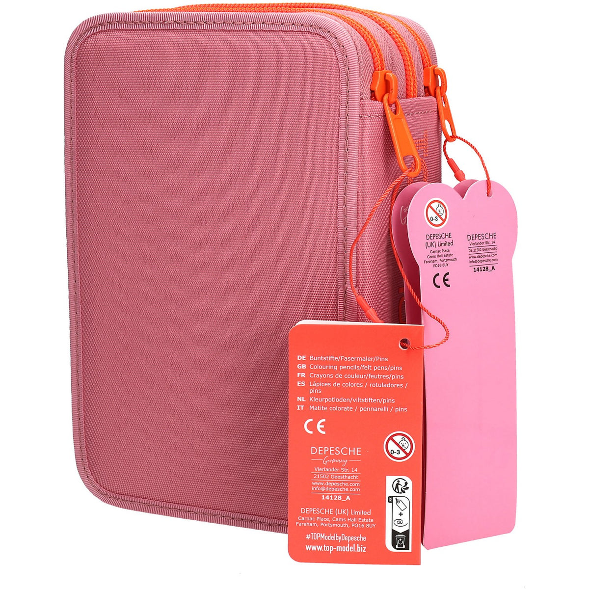 TOPModel Pin It Trippel Pennal Med Silicone Charms