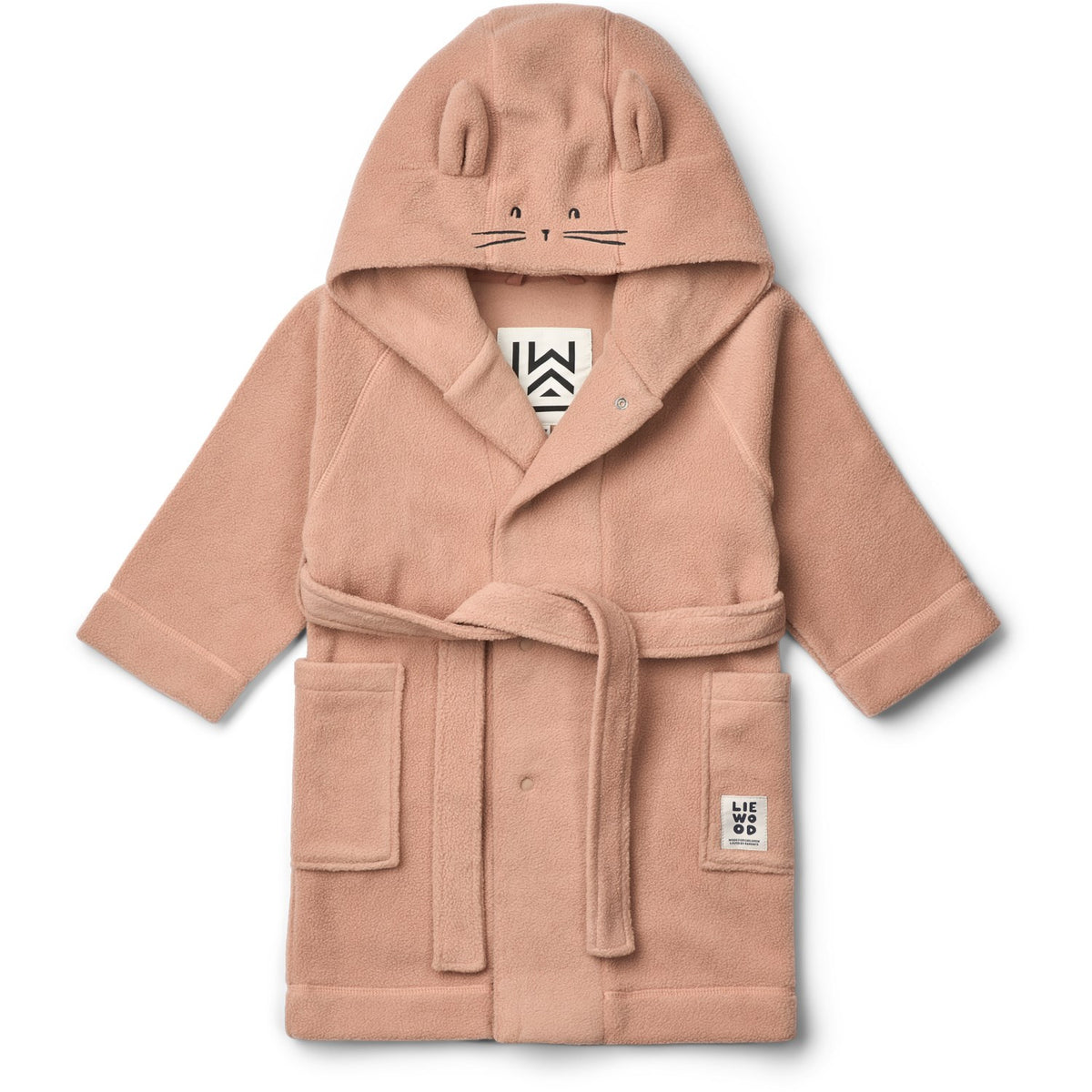 LIEWOOD Pale Tuscany Minik Rabbit Fleece Badekåpe