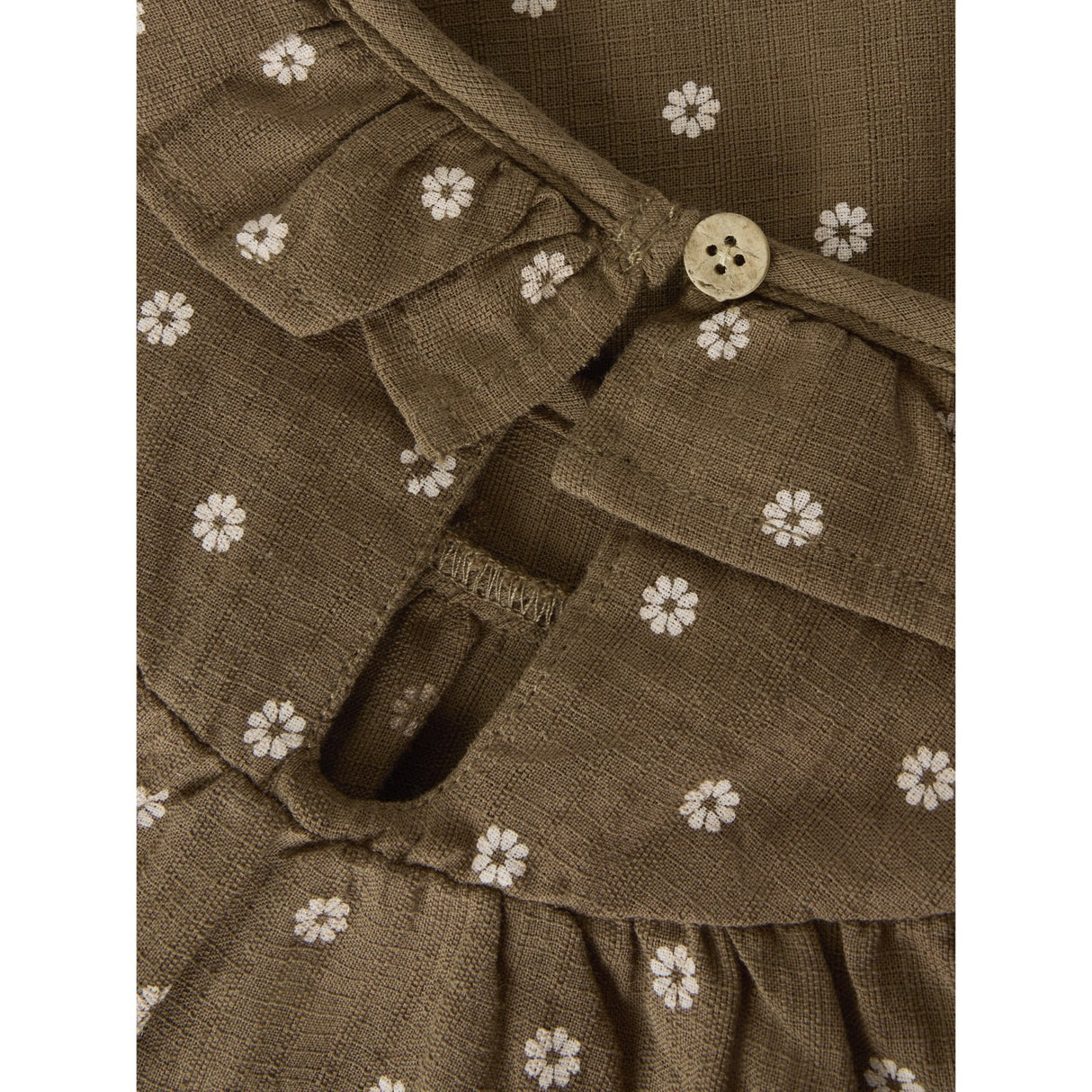 Lil'Atelier Teak Nmfhulla Ls Loose Skjorte Lil