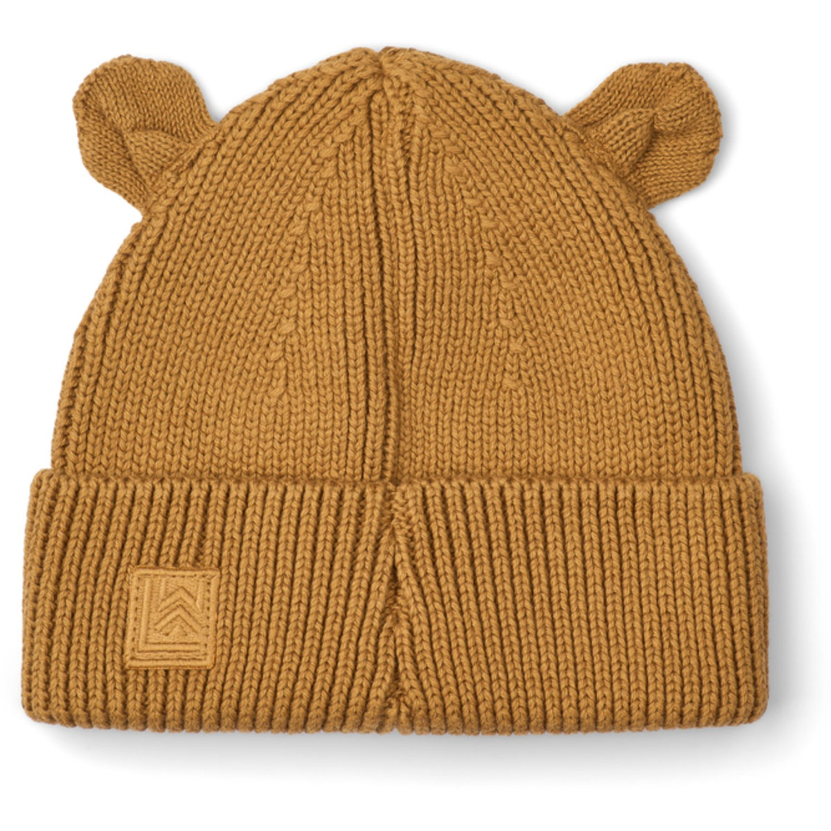 LIEWOOD Golden Caramel Gina Beanie W Bjørn Embroidery