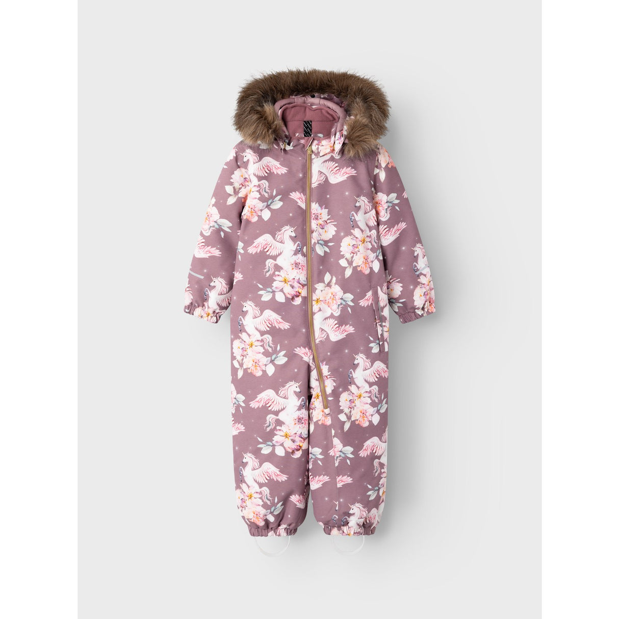 Name It Grape Shake Unicorn Snow10 Snødress AOP Fo Noos