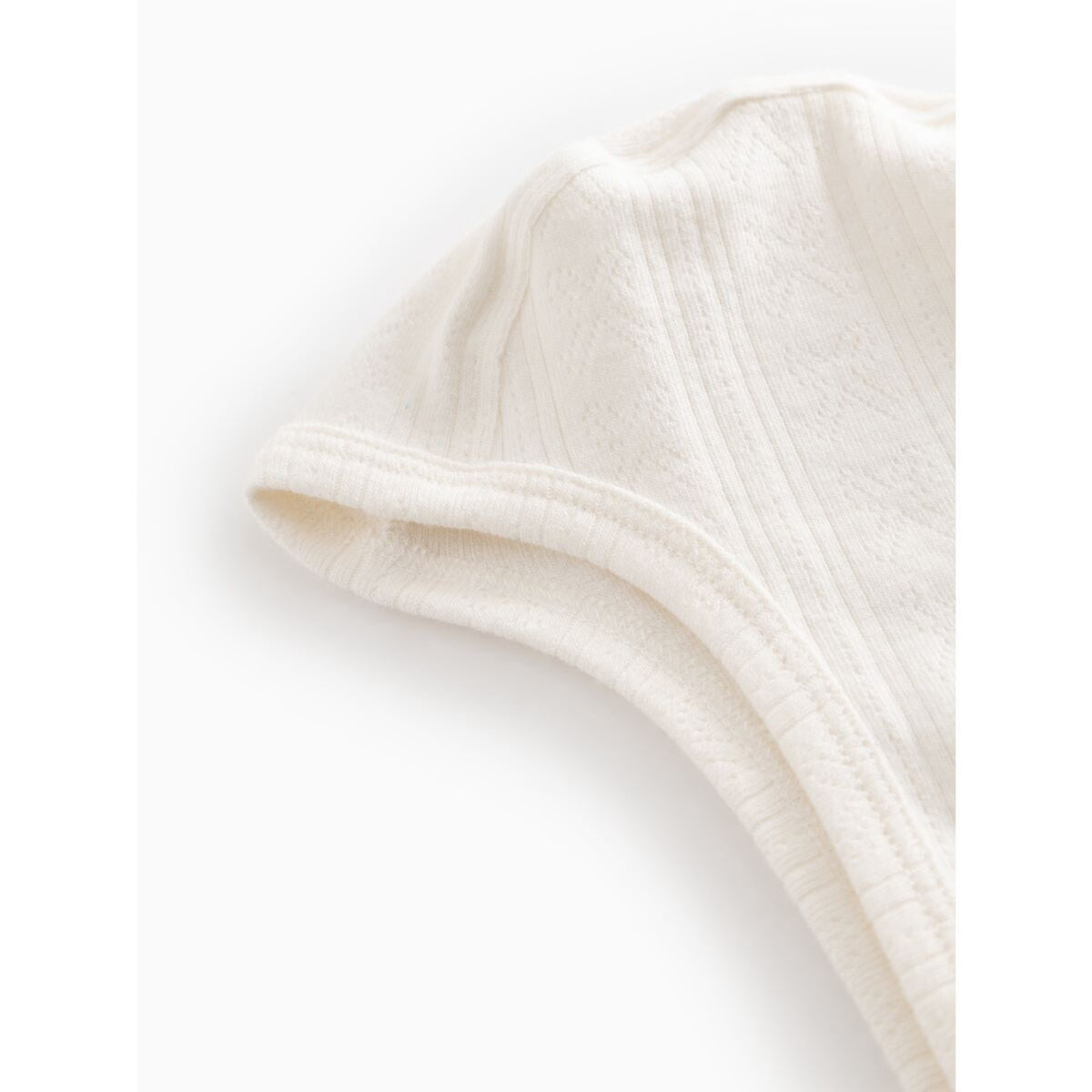 MarMar Modal Pointelle Gentle White Lue Hjelm
