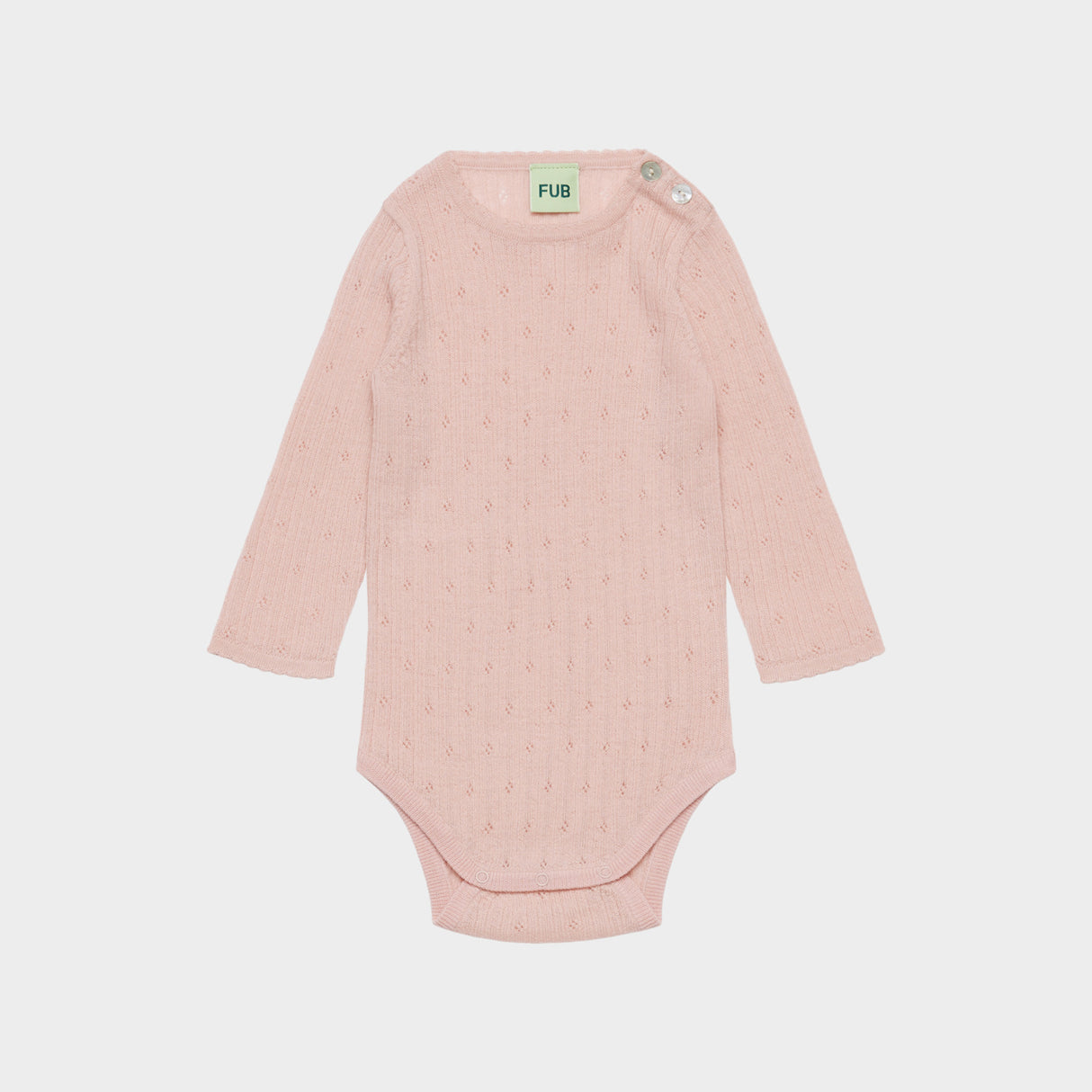 FUB Pale Rose Baby Pointelle Body
