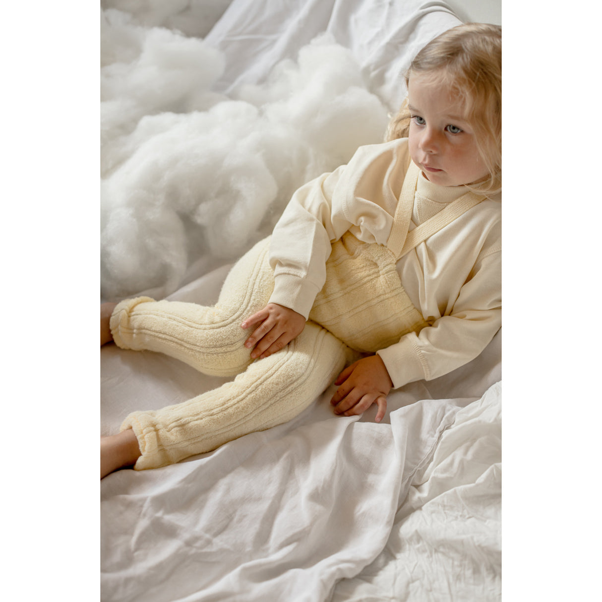 Silly Silas Granny Teddybjørn Footless Strømpebukser Med Braces Lemon Icing