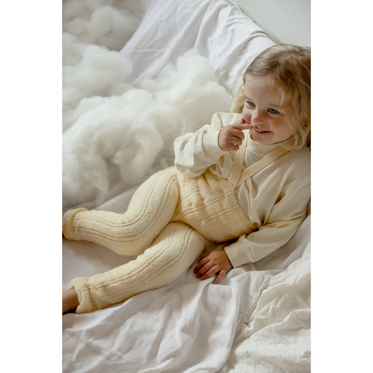 Silly Silas Granny Teddybjørn Footless Strømpebukser Med Braces Lemon Icing