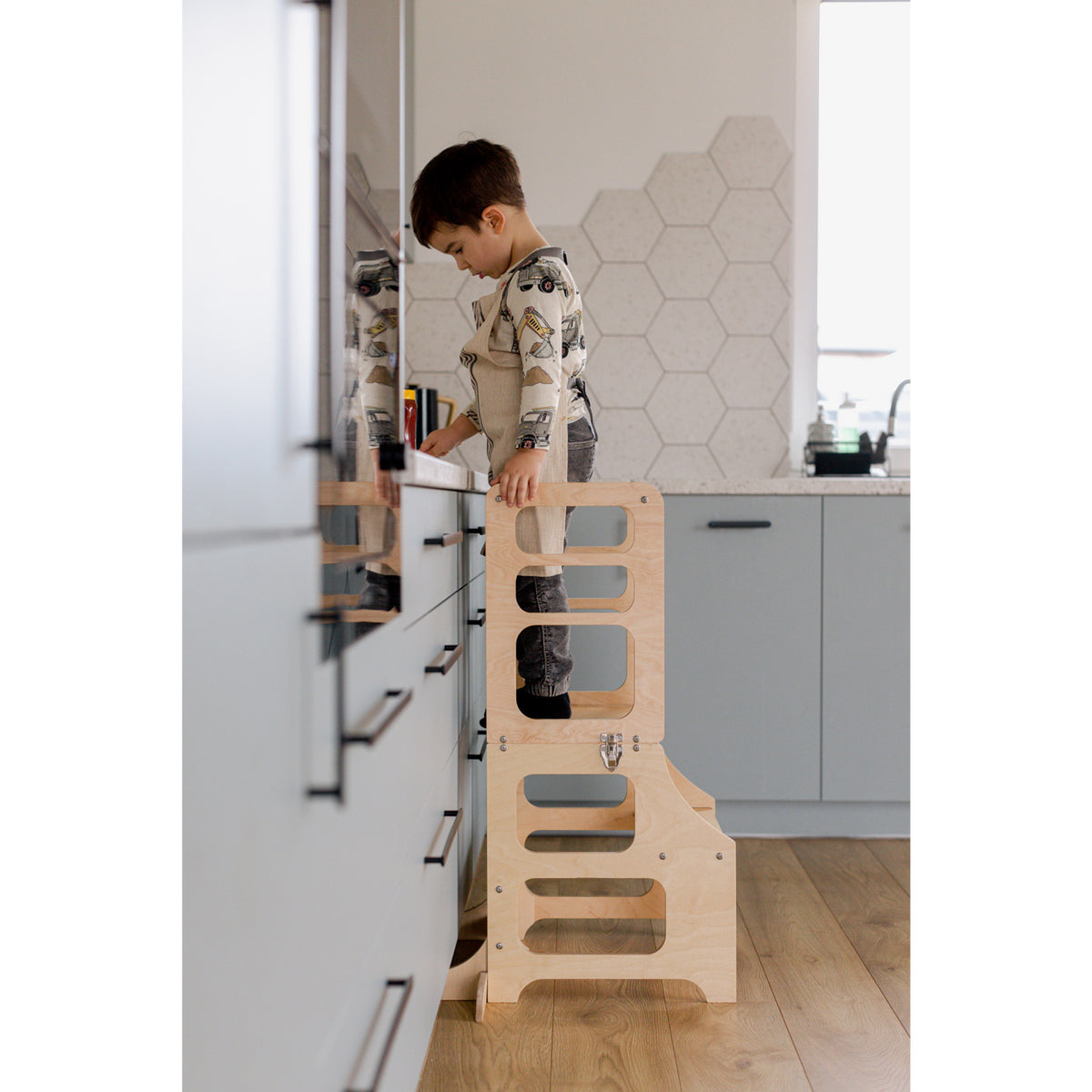 Duck Woodworks Natural Foldbar EC Tower
