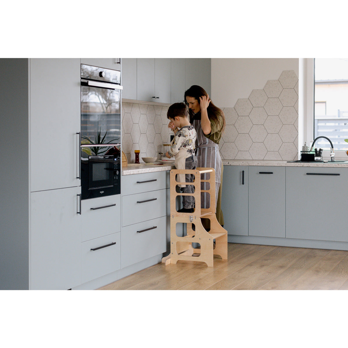 Duck Woodworks Natural Foldbar EC Tower