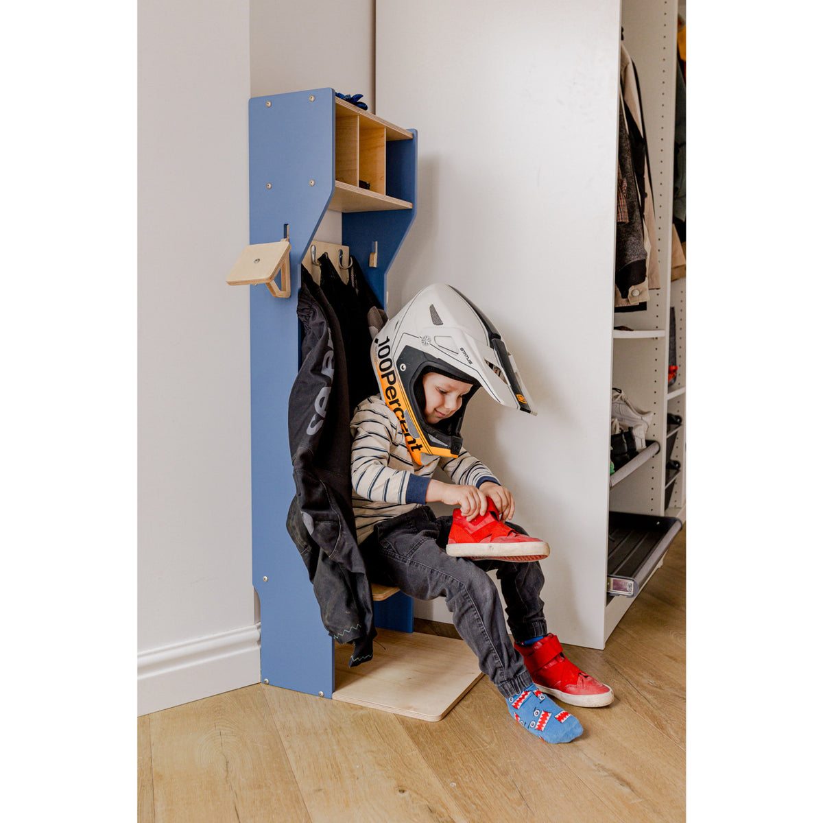Duck Woodworks Blue Garderob Outerwear
