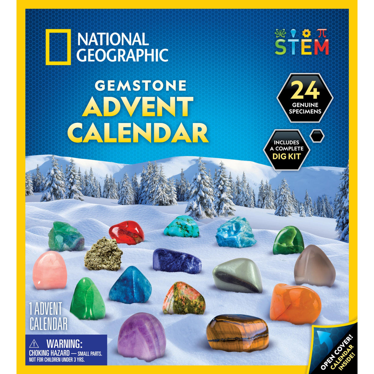 National Geographic Sten- Og Ædelstensjulekalender 2026
