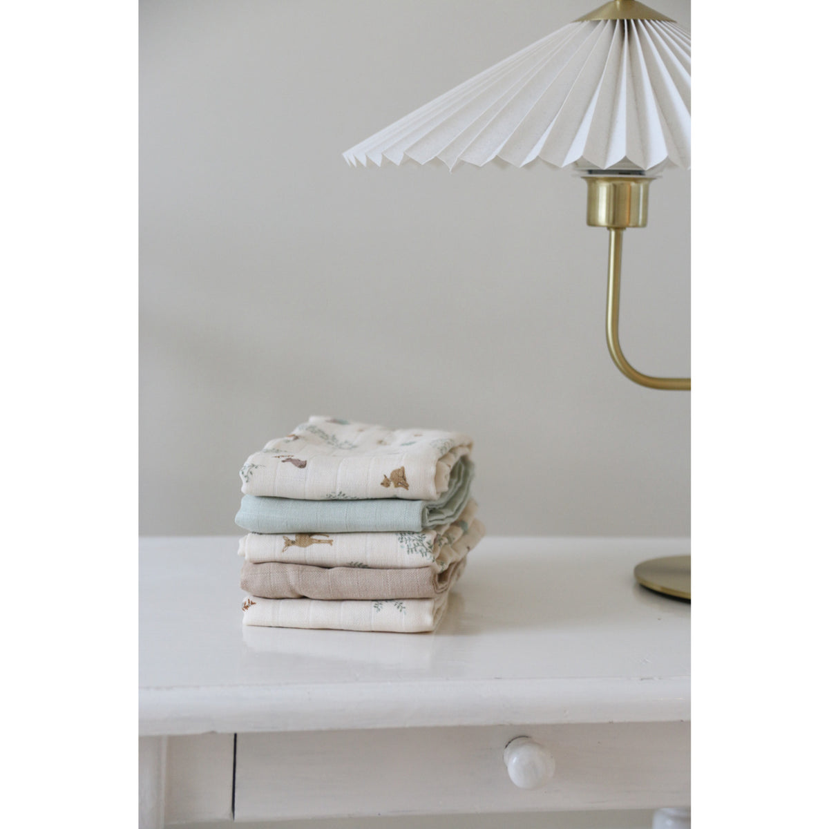 Cam Cam Copenhagen Woodland Muslin Cloth 3-Pakning