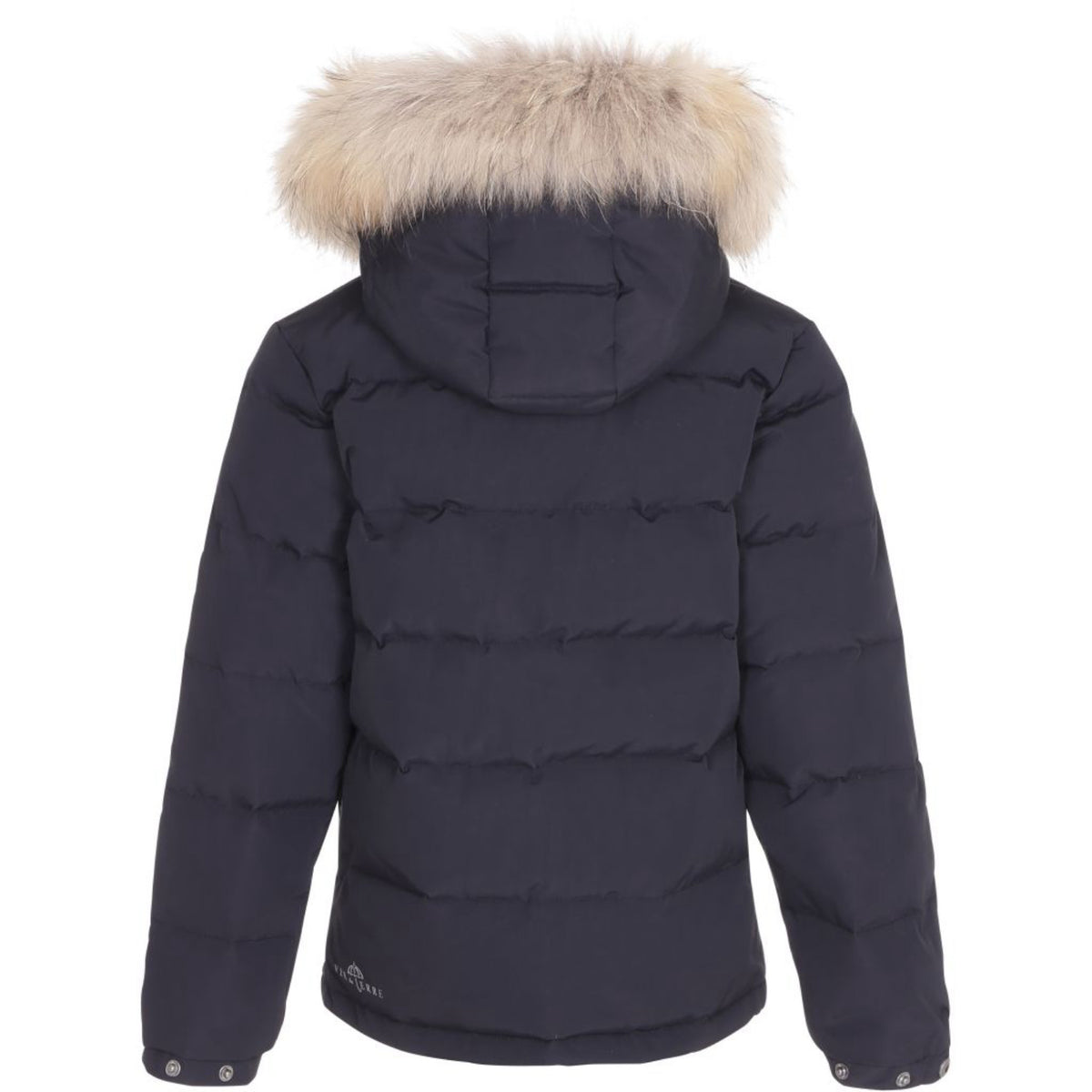 Ver De Terre Black Down Jakke W/Fur