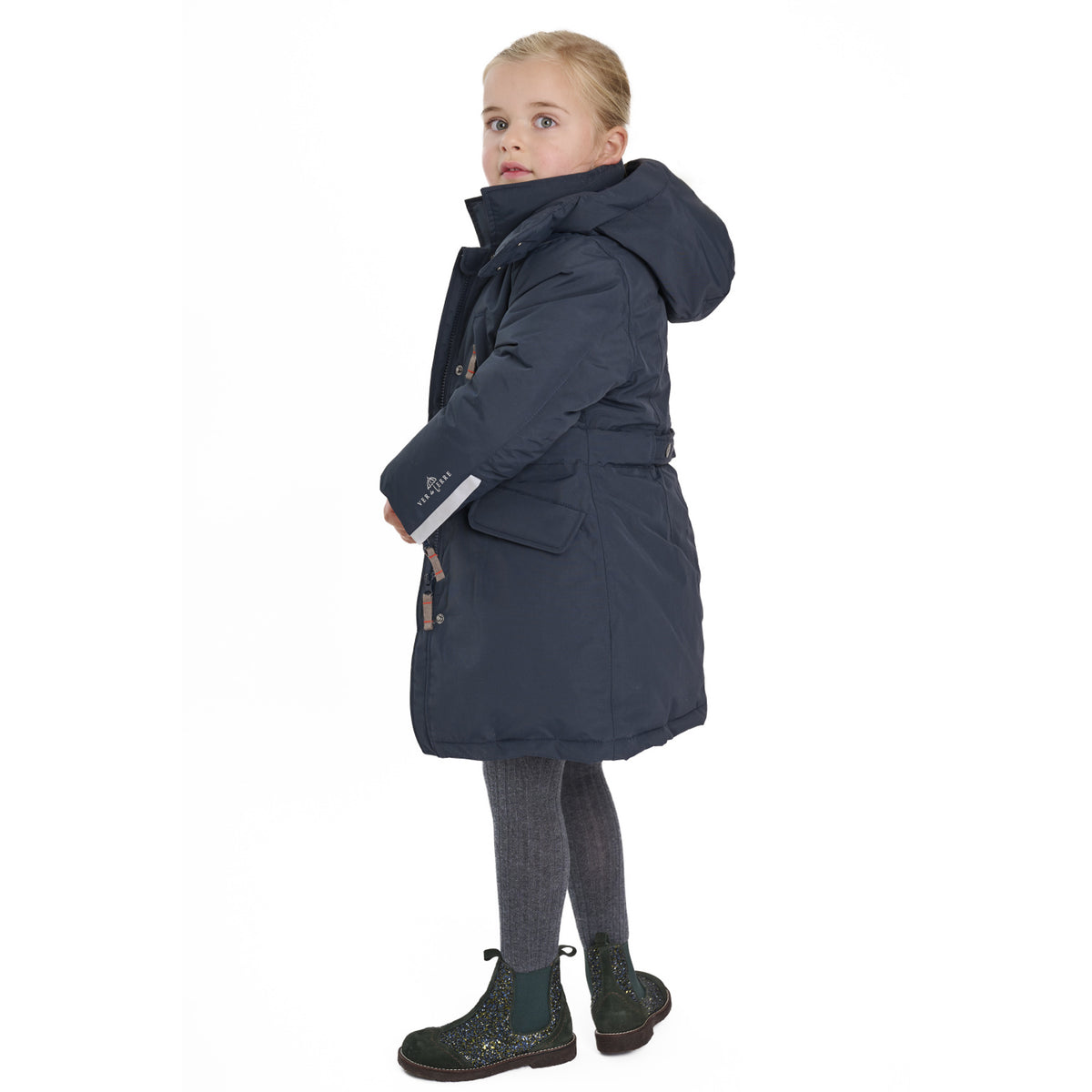 Ver De Terre Navy Arctic Girls Frakk