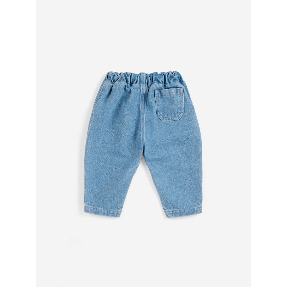 Bobo Choses Blue B.C. Embossed Denim Bukser