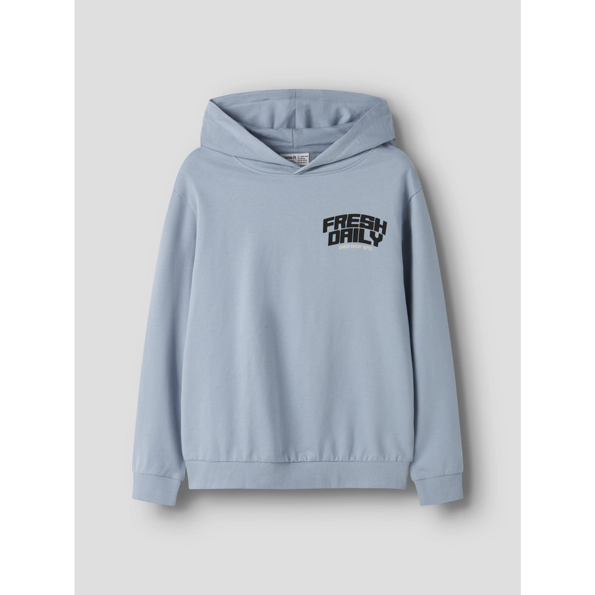 Name It Ashley Blue Nkmkasper Ls Nreg Sweat Wh Unb