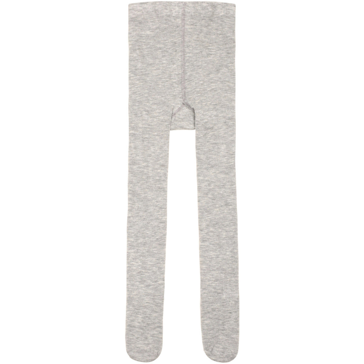 Minymo Light Grey Melange Ull Stocking - Enkelt Pak