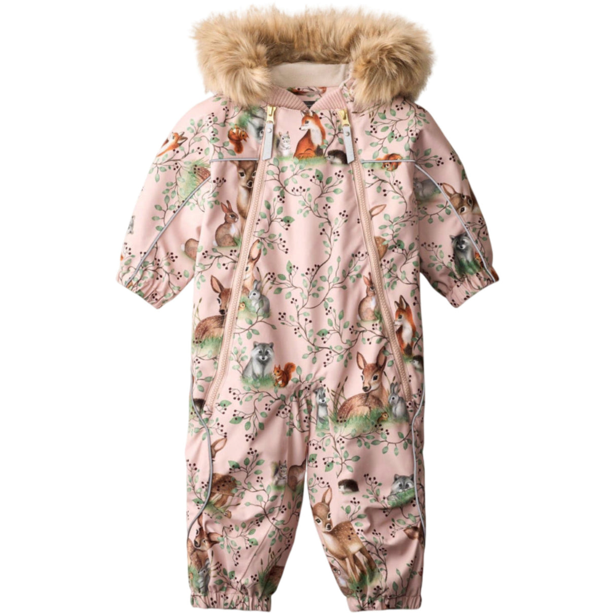 Molo Furry Friends Pyxis Pels Baby Flydress