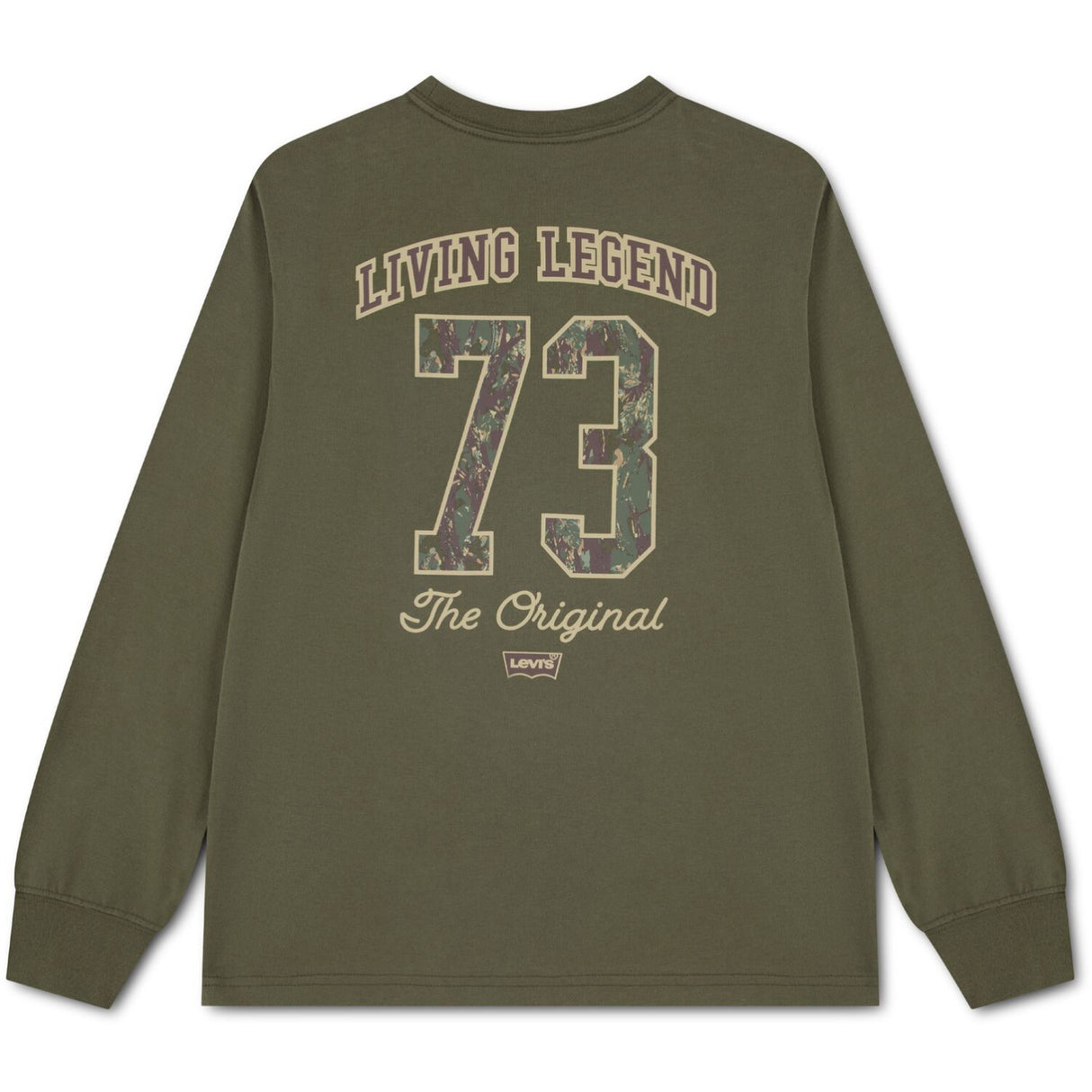 Levi's Olive Night I The Woods Ls Tee