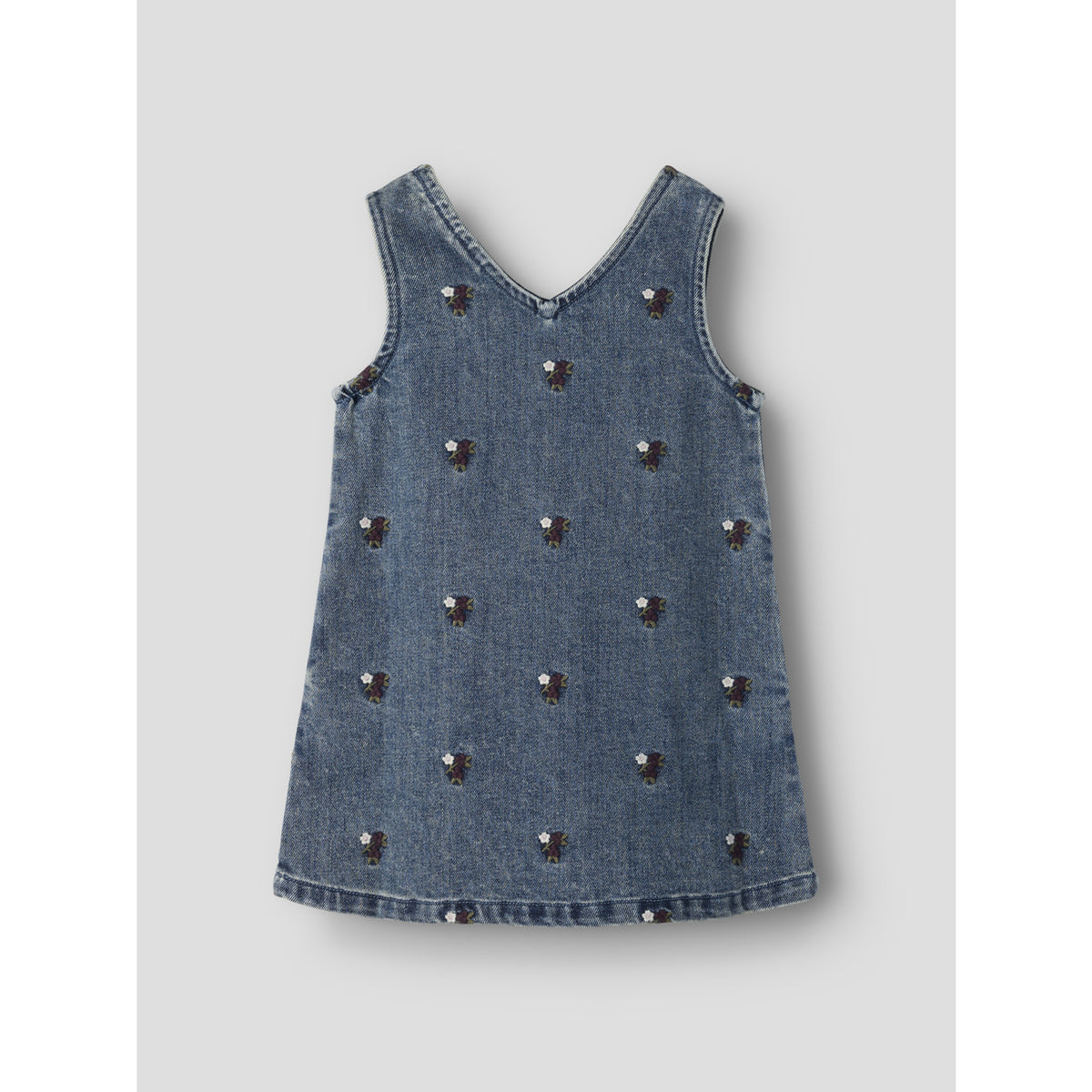 Lil'Atelier Dark Blue Denim Flower Emb Nmfroberta Dnm Spencer 6288-Se Lil