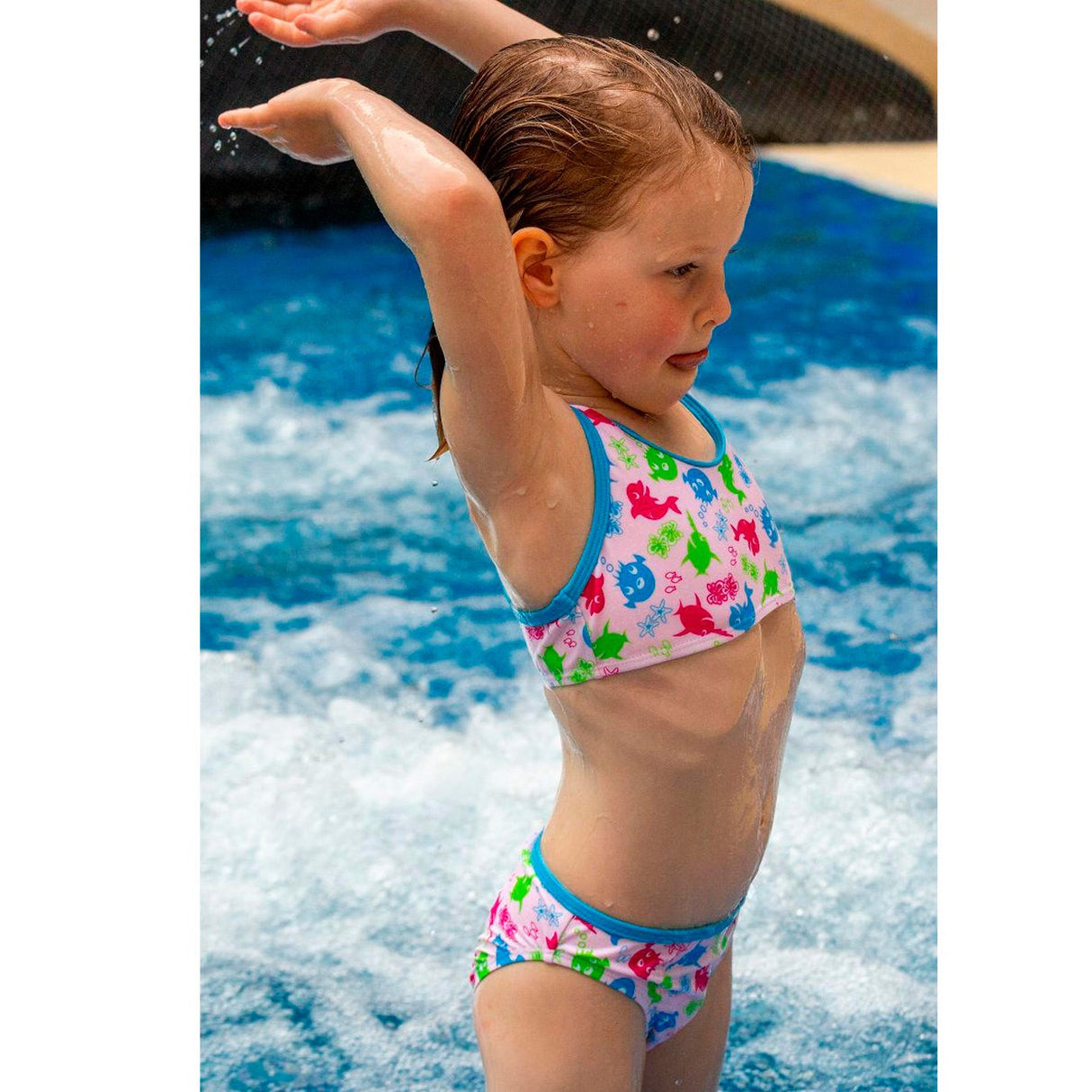 BECO Rose / Flerfarget BECO-SEALIFE® Bikini